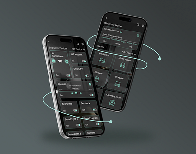 Smart Home app ui ux