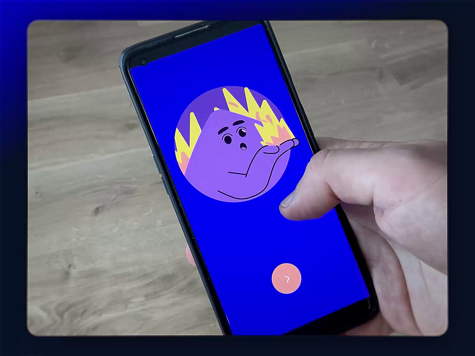 Example of UI Transition - Magic of Rive