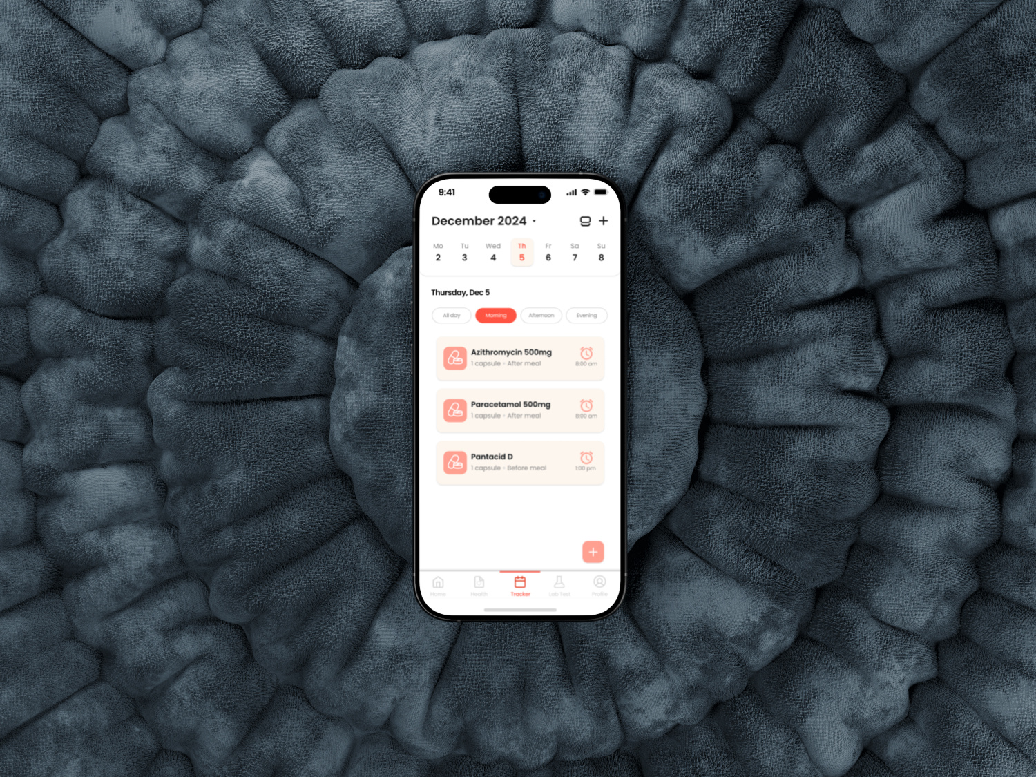 Mobile app - Medicine Reminder in app feature for Tata 1mg app app design figma in app feature medicine app mobile app pill reminder product design tata 1mg uiux design