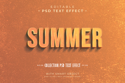 Editable Vintage Summer Text Effect Psd Style old oldies text effect