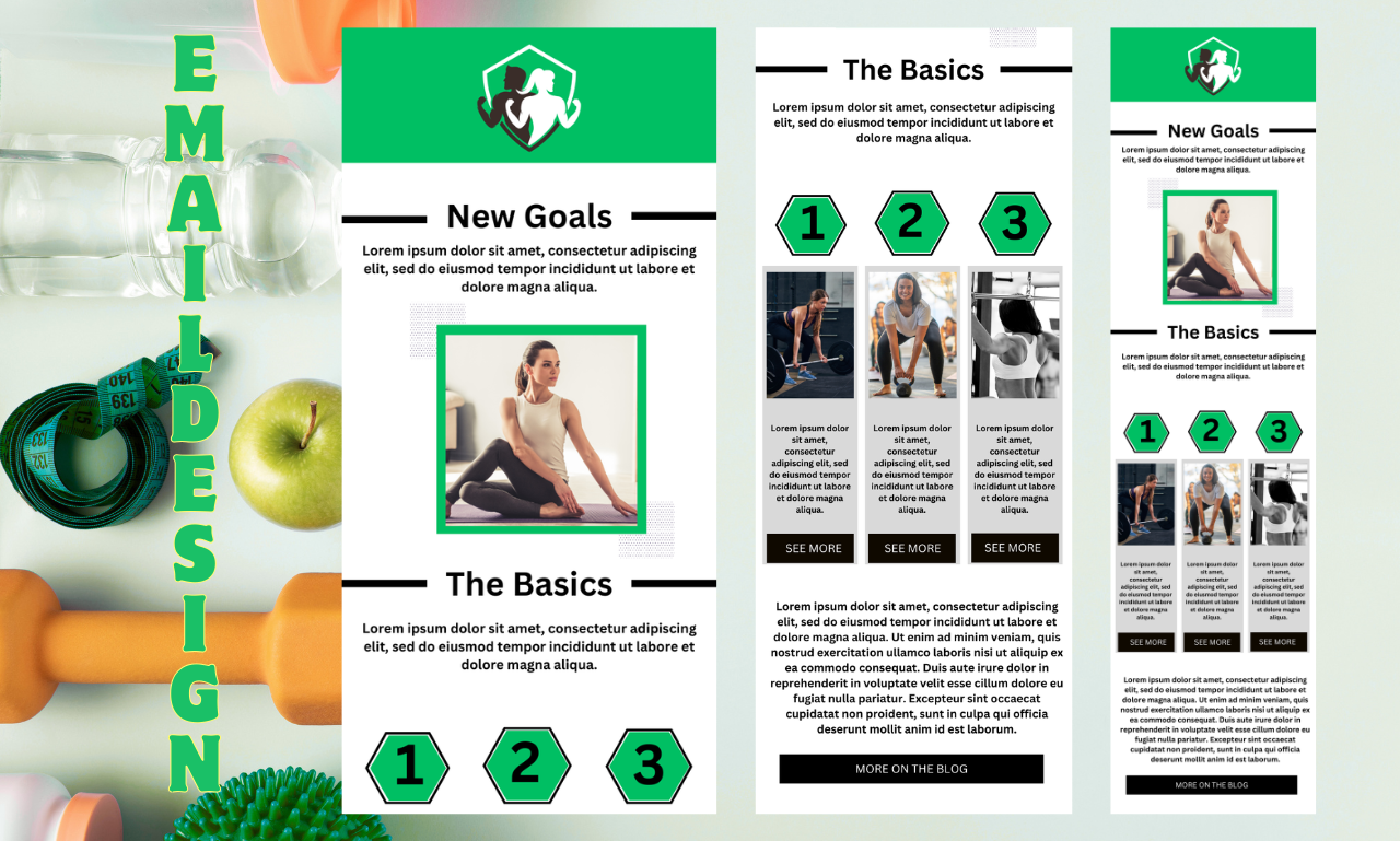 Email Template Design for Gym branding branding design digital marketing email campaign design email design email marketing email marketing template email newsletter design email template email template design graphic design klaviyo email template landing page design mailchimp email design mailchimp email template newsletter design newsletter template popup form design signup form design template design