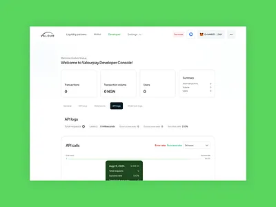 Developer console design figma ui web3