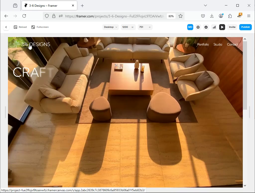 Example of Multi Page Website