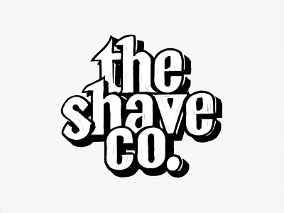 Shave Co Logo branding des design graphic design illustration logo typography vector