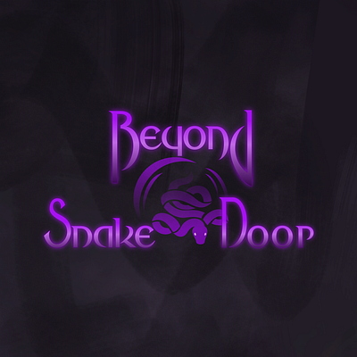Logo Design for Beyond Snake Door book title branding design graphic design logo logo design branding snake typography vector