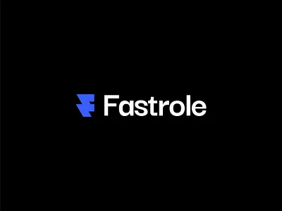 Fastrole logo branding design fastrole graphic design illustration job logo logo typography vector