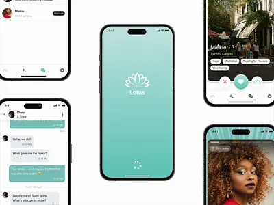 Lotus APP | UI Mobile App Design app app design capi dating dating app dating app design dating mobile app dating mobile app design interactive design lotus mobile app mobile app mobile app design ui ui design ui ux ui ux design user research ux