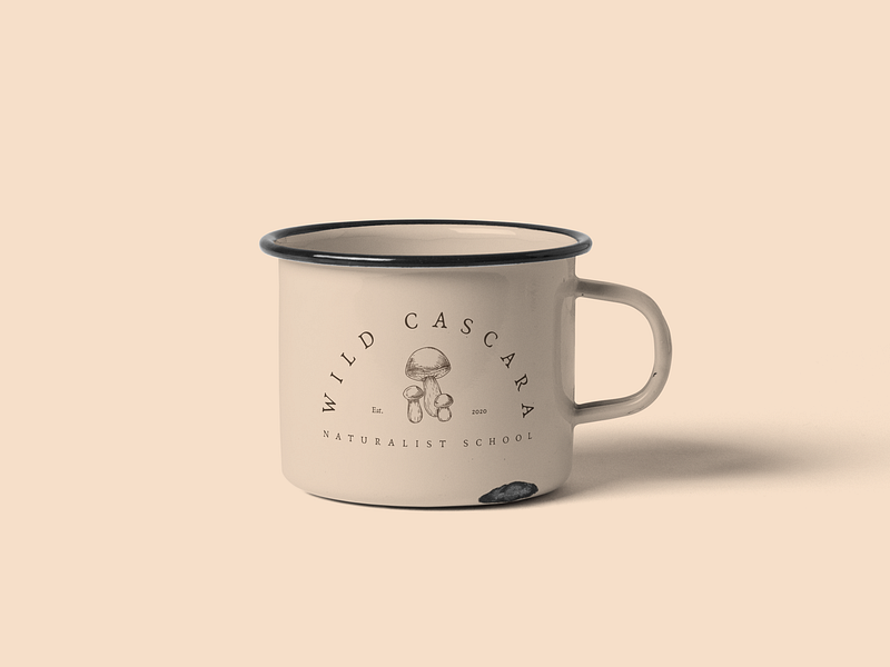 Visual Identity for Wild Cascara Naturalist School branding design editorx graphic design logo photoshop wix