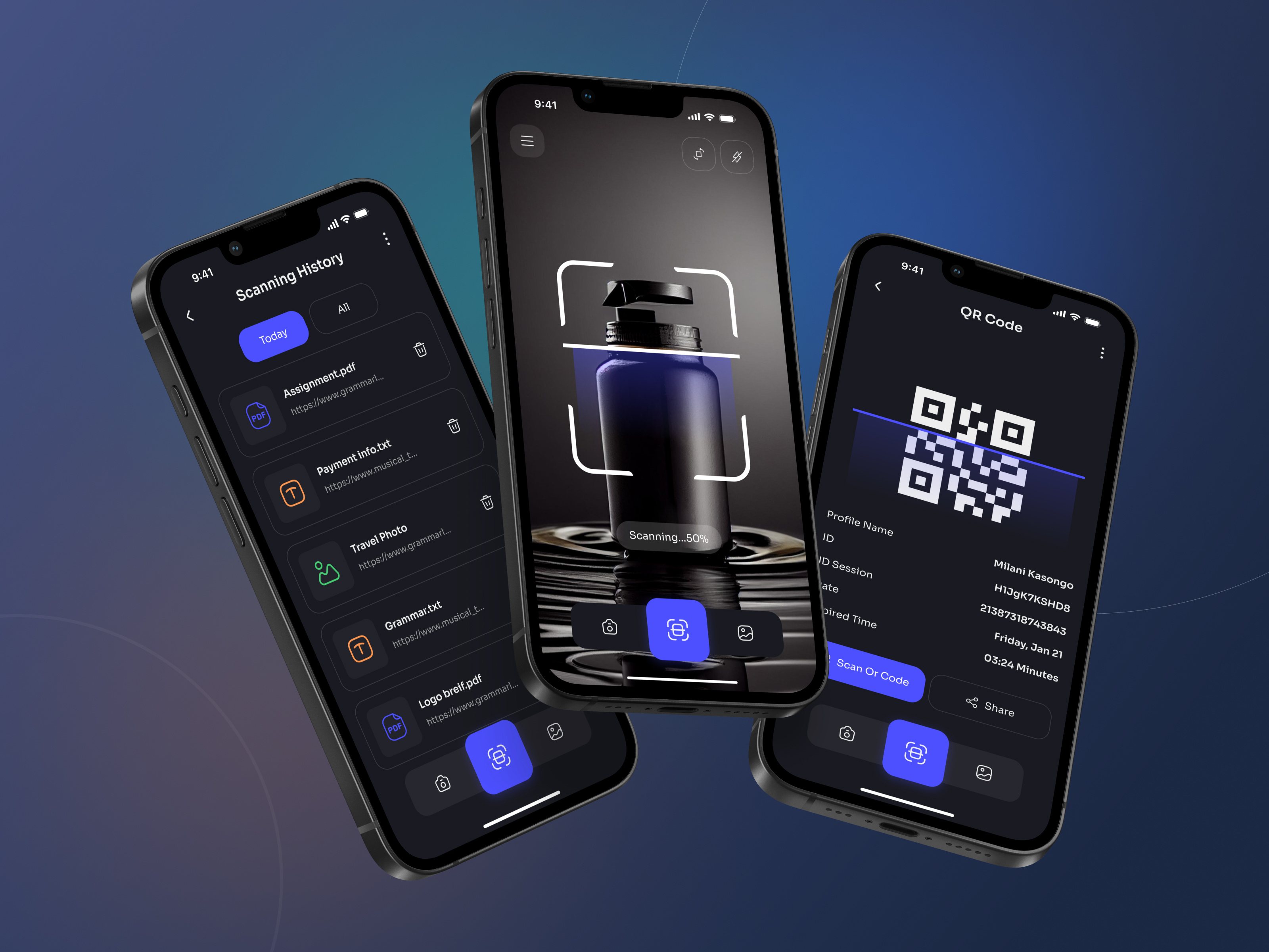 Scanner App ai ai mobile app android app app design app ui design documents scanning figma image scan ios mobile ui phone scanner product design scanner app scanner app ui scanning ui ui design uiux
