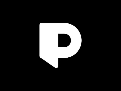 Letter "P" branding design identity logo logo design p