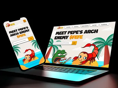 FEFE crypto meme meme token 2d art blockchain cat cryptocurrency fefe happy illustration landing page meme meme coin solana token trend ui uidesign website