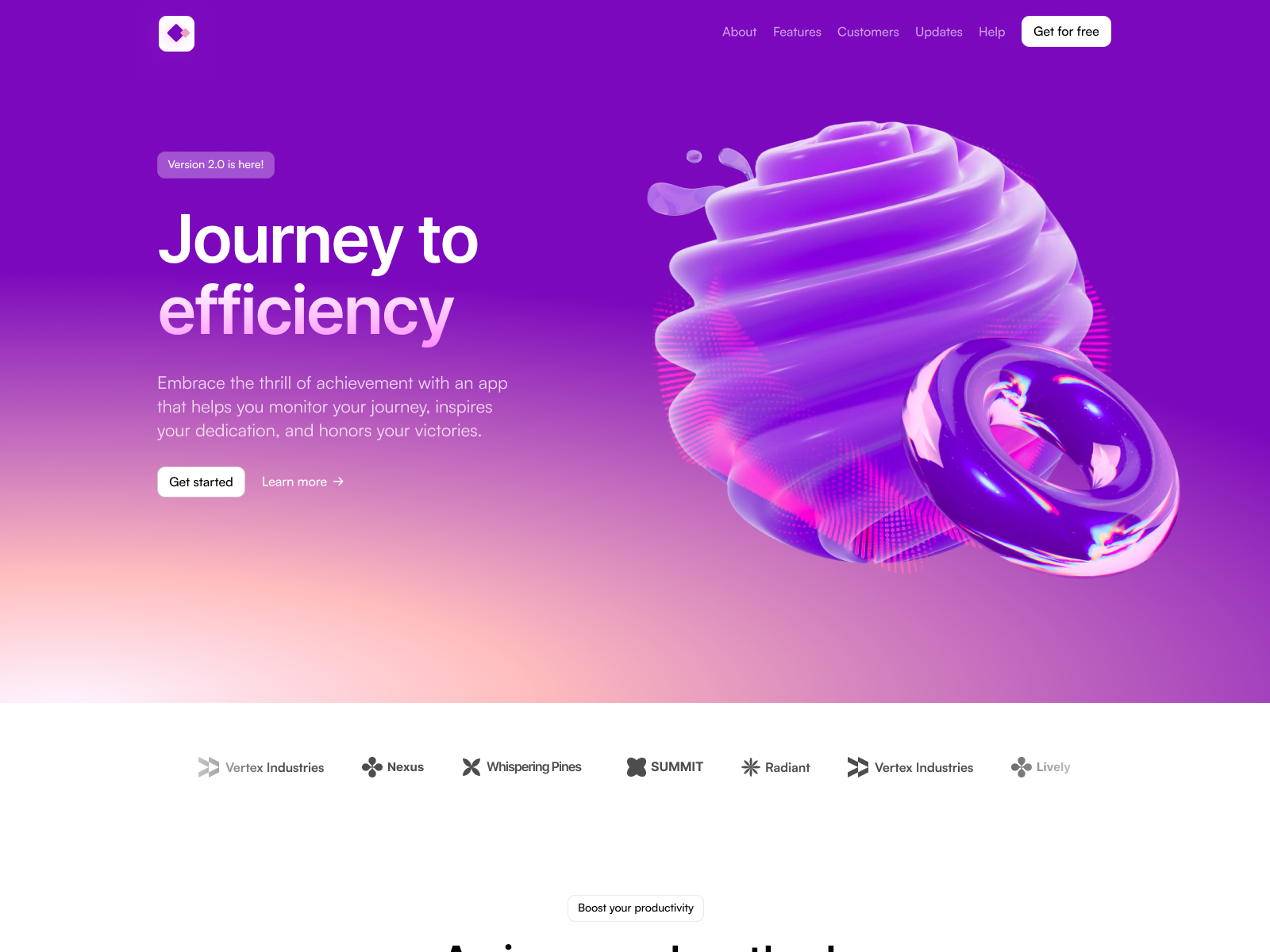 Example of Framer Website Design & Development