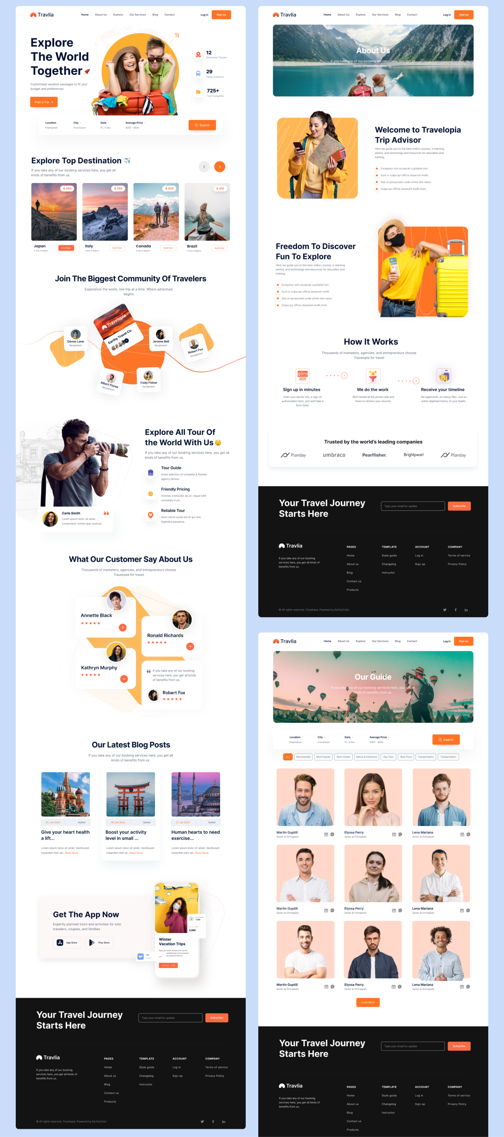 Travlia - UX Case Study - Behance Preview By Mrinmoy Krishna Roy On ...