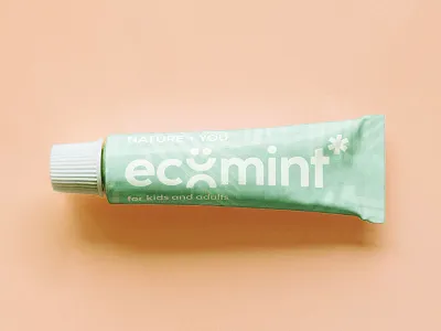 ecomint branding graphic design illustration logo typography