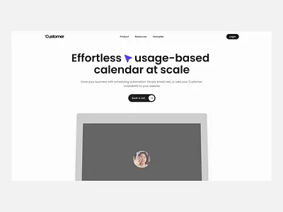 Customer Website 3d animation branding dark ui design framer graphic design illustration landing logo motion graphics page product design ui ux web webiste