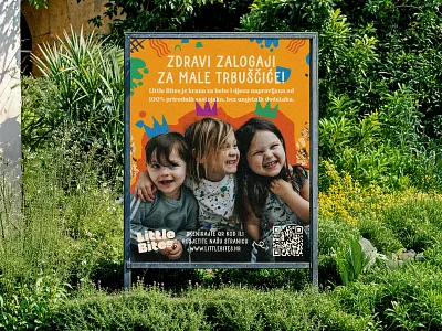 Little Bites branding funky typography graphic design illustration logo typography woman led design studio