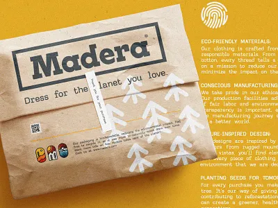 Madera branding graphic design handcrafted vibes illustration logo typography