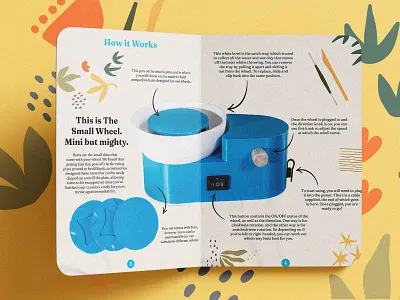 The Small Ceramics artisanal design booklet design brand identity branding ceramics branding design funky typography graphic design illustration logo makerbrand product manual design quirky design smallbusinessbranding typography vector