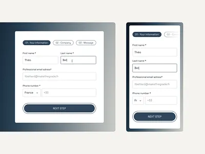 Building a sleek digital presence for Univers VO branding graphic design landing page ui