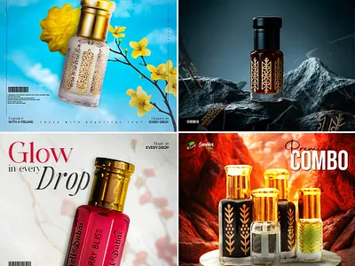 Fragrance attar perfume social media creatives aesthetics attar attar creative branding cool designs creative ads graphic design perfume perfume brand social media creative social media design