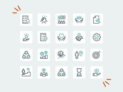 Custom icon design for UIMM 35-56’s digital identity revamp branding graphic design ui ux webdesign website