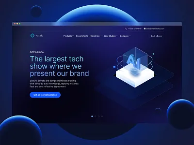 AI Product Design | AI Platform | Landing Page Design | SaaS ai ai hero section ai landing page ai platform ai product ai product design ai product ui artificial intelligence crm crm platform hero section landing page design product design saas saas landing page saas platform uiux web design website website design