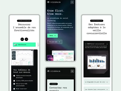 Simplifying complex data: Visibrain's new digital experience branding graphic design ui ux webdesign website