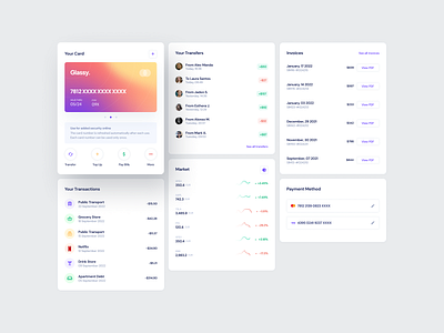 Payment & Banking cards - Horizon UI by Horizon UI on Dribbble