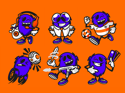 Wild One - Mascot Variants branding character characterdesign design gaming gaminglogo gamingmascot graphic design illustration mascot mascotdesign mascotdesigner sport vector vectorcharacter vectormascot