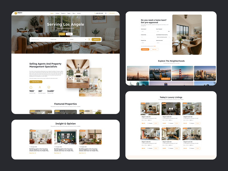 Proty – Real Estate React Next.js Template agency clean customizable elegant high performance intuitive uiux mobile friendly modern next.js portfolio professional property listing react real estate realtor responsive seo optimized tailwind css typescript user friendly