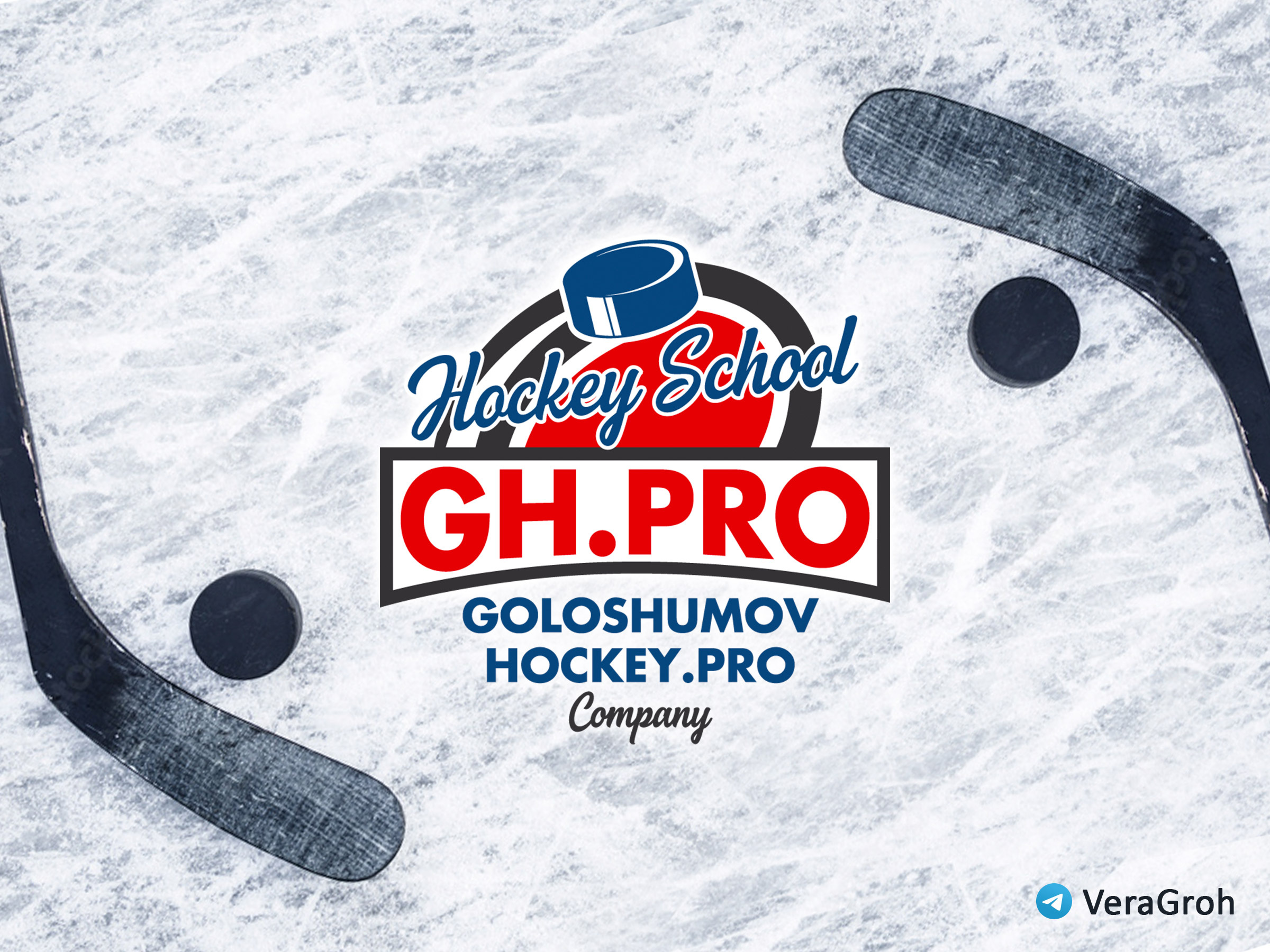 Hockey School Logo branding hockeyschool logo