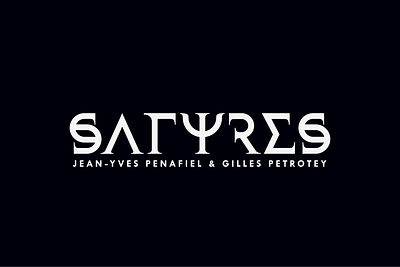 Satyres Logo album design experimental graphic design grec letter letters logo music musician satyre satyres typography vector