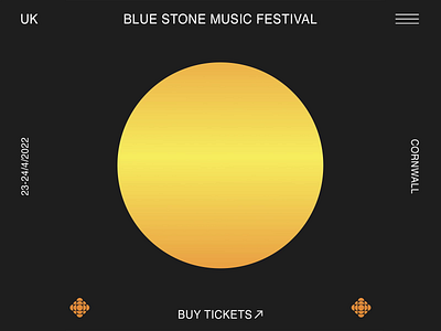 Music Festival on Editor X adobe illustrator animation artwork brand branding color concept design digital editor x gradient graphic design layout motion graphics music sunset ui web design website