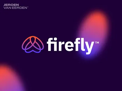 Firefly - Logo Design branding bug bugg colorful logo creative logo crypto crypto token cryptocurrency currency finance firefly gradient insect logo logo design modern logo startup trade visual identity design wallet