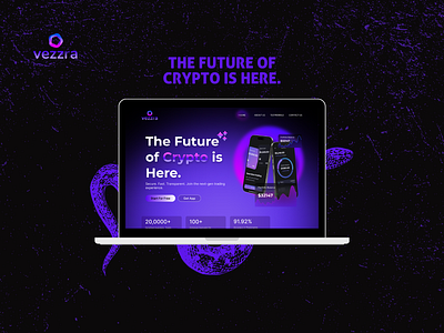 Crypto Wallet Landing Page cryptodesign cryptouiux darkmodedesign designsystem figma figmadesign graphic design landignpage productdesign ui uidesign uiux ux uxdesign uxstrategy web3design webdesign