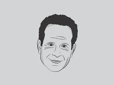 Tony Shalhoub, aka Adrian Monk @linescurveshapes adobe adobe illustrator aka adrian monk design fan art graphic design icon illustration vector vector art vector illustration