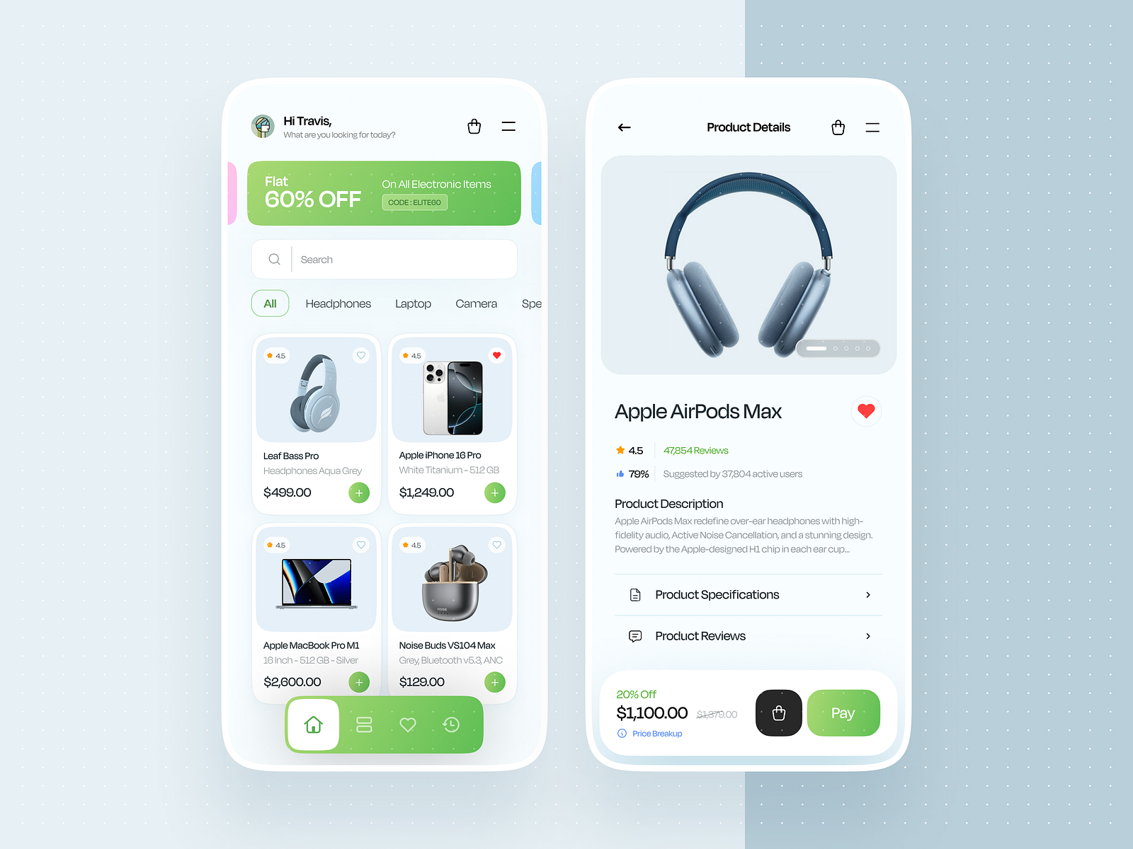 Electronics Store Mobile App UI Design by Expert App Devs on Dribbble