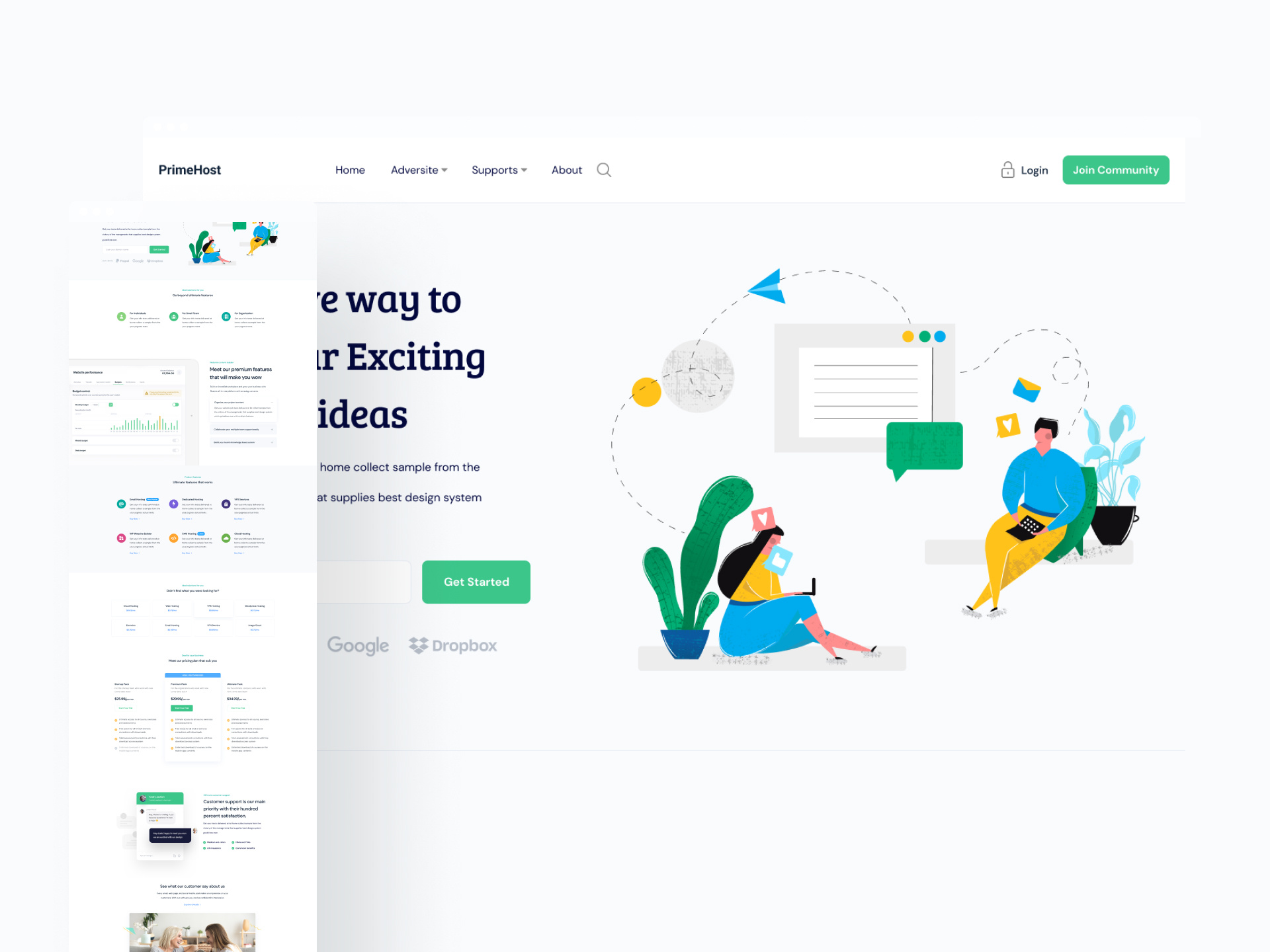 Next-Gen Hosting Platform UI – Fast, Secure & Sleek 🚀 appuiux branding dribbble figmadesign minimaldesign new design ui uiux web hosting webdesign website developmemt website hosting webuiux