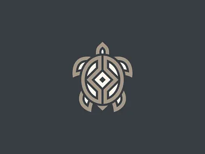 Turtle logo 🐢 strong identity