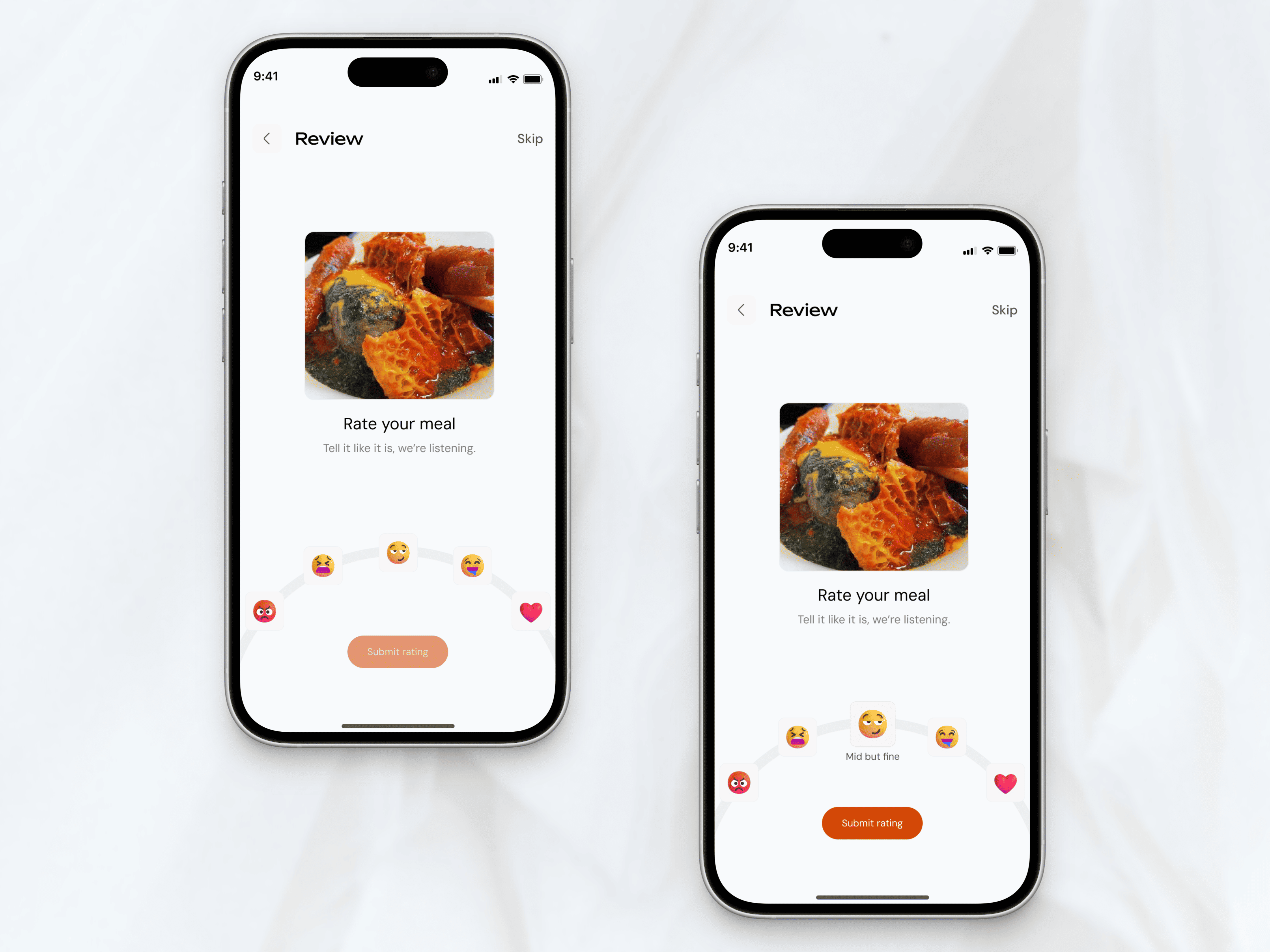 Example of Mobile App UI/UX Design