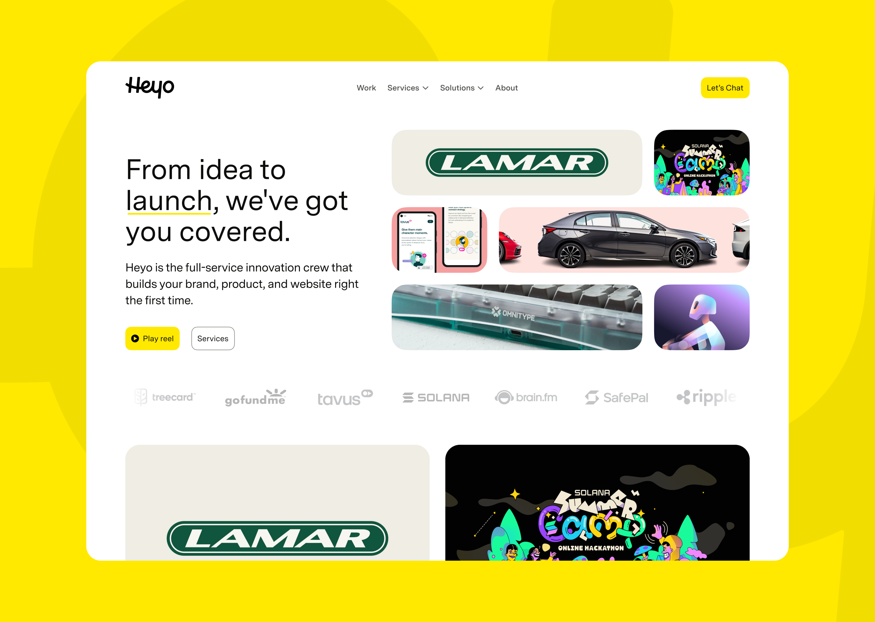 Heyo Website Promo Video animation branding design graphic design illustration logo motion graphics ui ux web