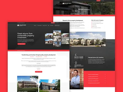 Taylor Made Group Website Design