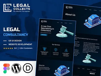 Law Firm Website UI/UX Design & WordPress Development attorney website attorney website uiux grafisch ontwerp graphic design law firm web ui law website lawyer website legal services website modern law website ui ui design uiux visual design web design website design website development website ontwerp website ontwikkeling website redesign wordpress development