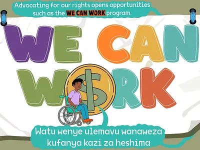 We Can Work (WCW) Illustration digital art digital art illustration doodle art graphic design illustration