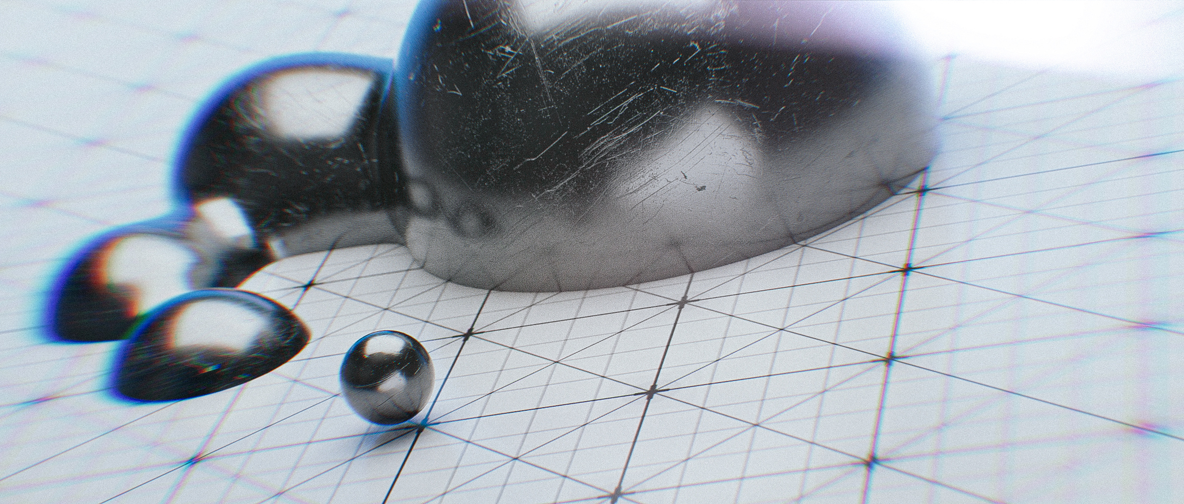Render 2025.04.001.01 // 3d 3d render abstract exploration graphic design grid octane otoy render