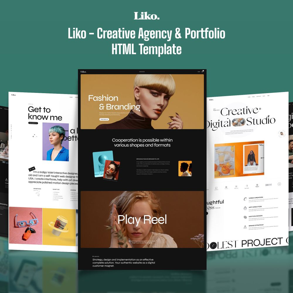 Liko – Creative Agency & Portfolio HTML Template agency app landing business corporate creative digital marketing marketing software theme startup startup theme