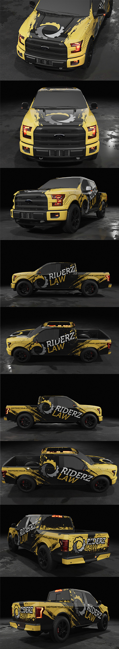 Creative Truck Wrap Riderz Law creative truck wrap truck wrap