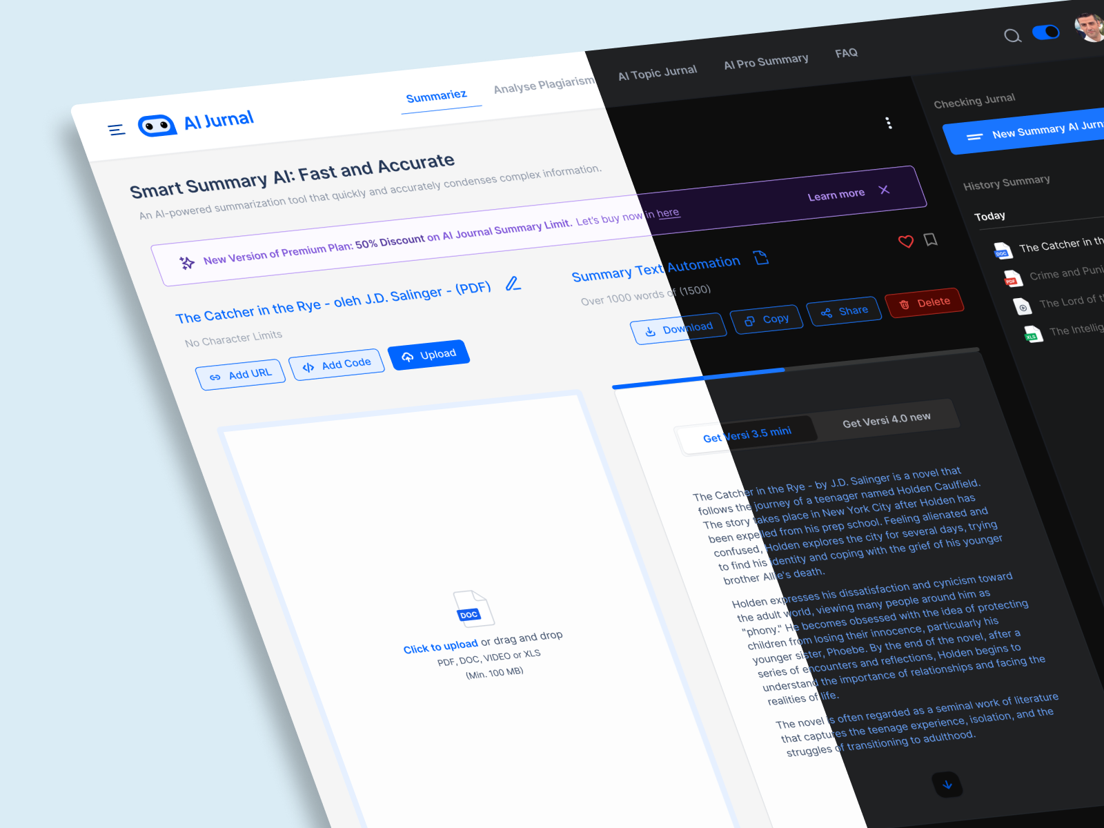 Example of Dashboard Interface Package