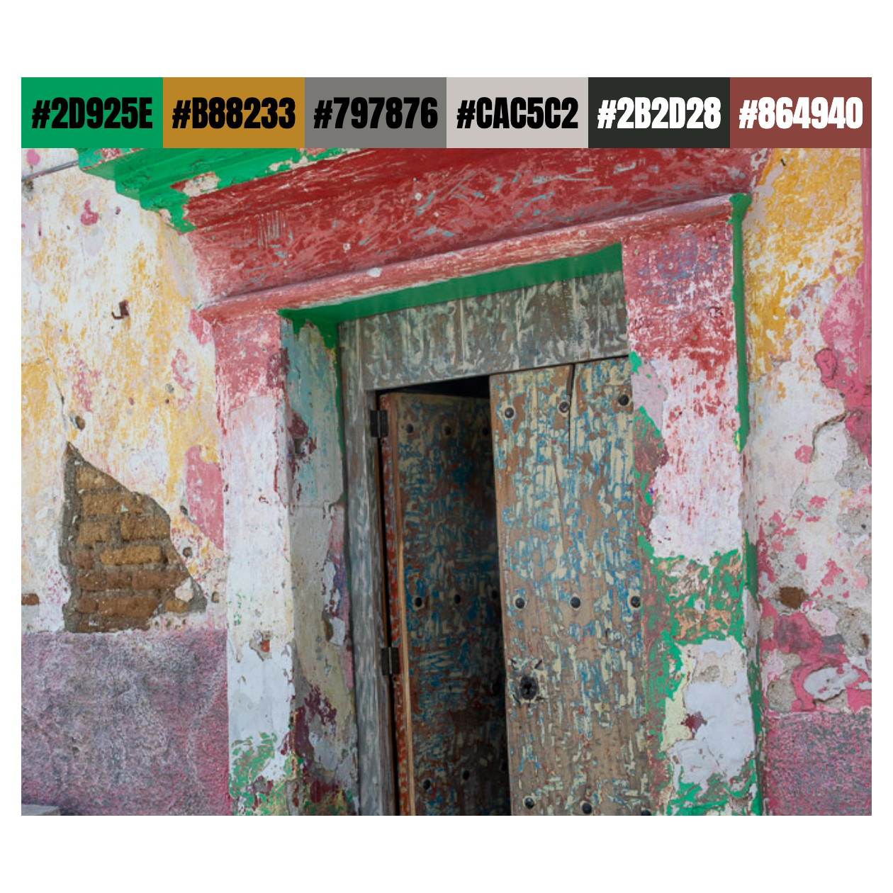 Seis Colores Photo Palette 15 / 145 color color palette photo