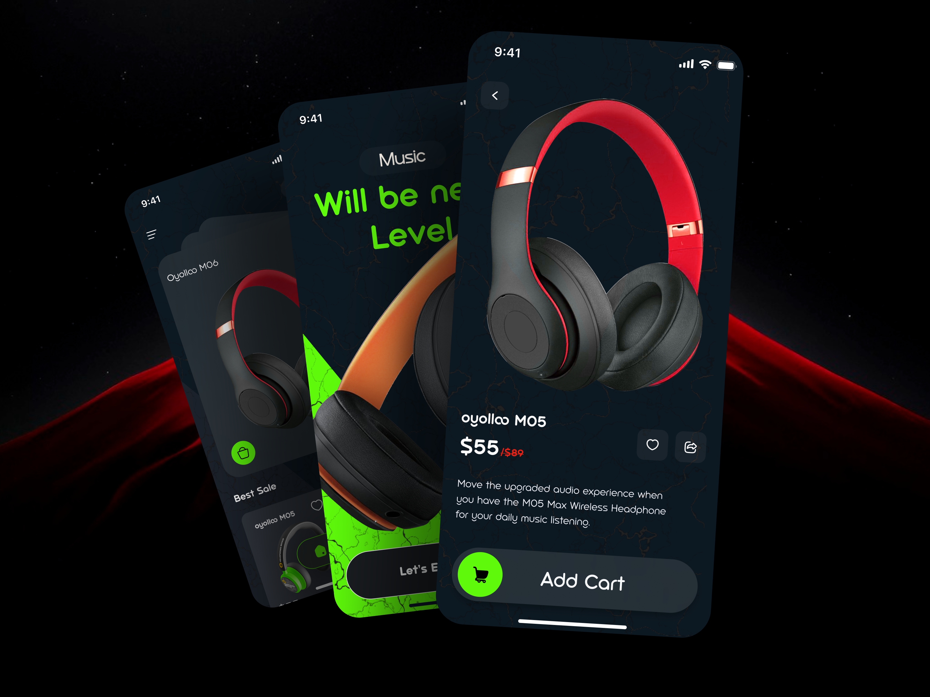 Example of Minimal Mobile App Design